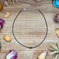 Sterling Silver Pearl & Labradorite Necklace