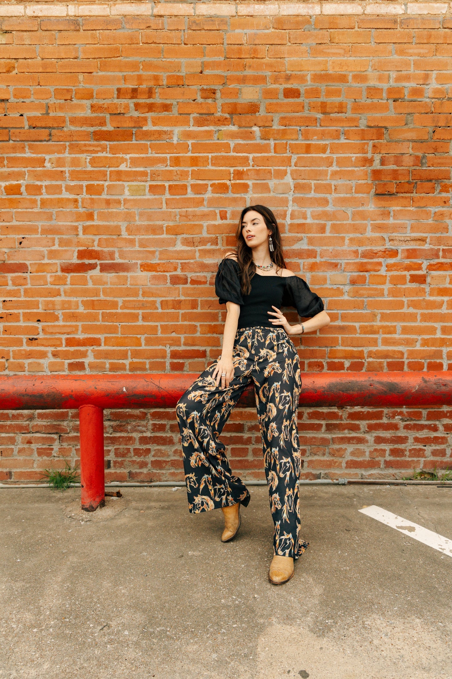 Horse Mane Trouser Pant