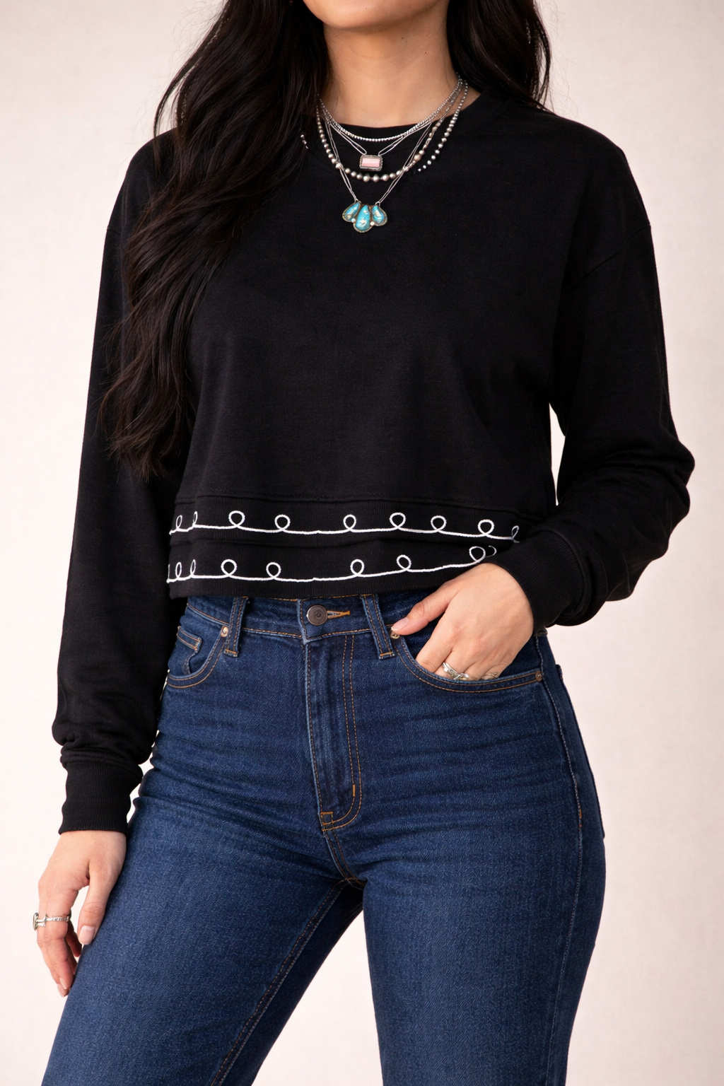 Looped in Top