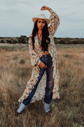 Floral Cowboy Kimono